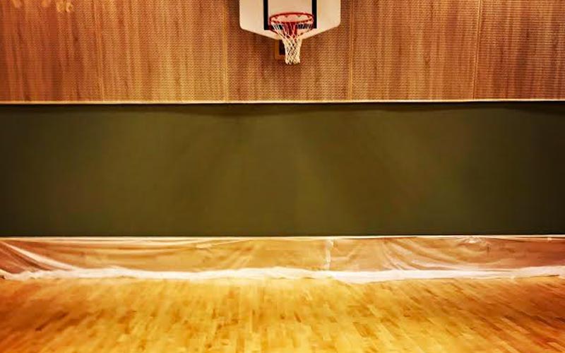 La Parqueterie Tanneau, Cagnes, parquet salle de sport